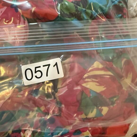 Lauren Ralph Lauren Faux Wrap Dress Sz 6 Floral Stretch Vibrant Jersey Ruched - Picture 12 of 12